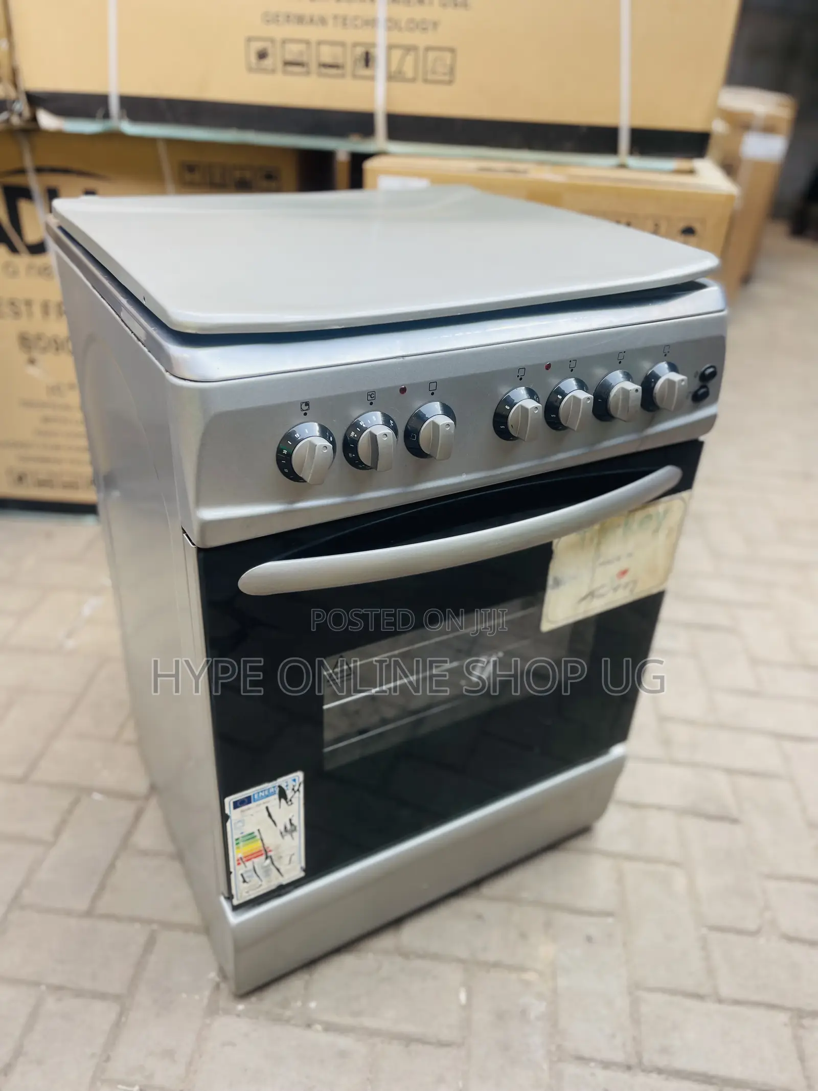2+2 Gas and Electric Cooker 60by60