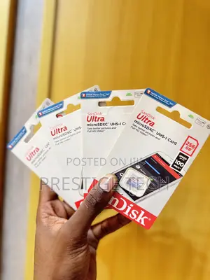 Sandisk 256gb Memory Card Ultra Microsd 100mb/S