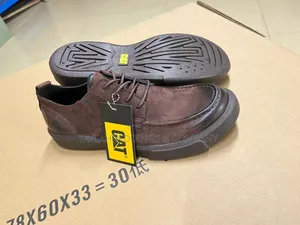 Cat Men's Founders Mid Coach Leather Sneakers