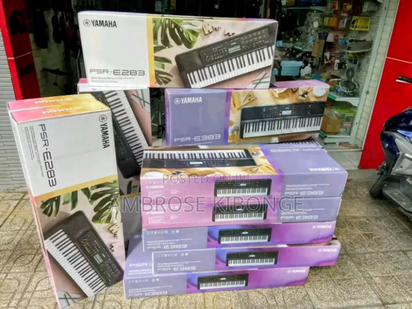 Original Yamaha PSR E283 LCD Display in-Buit Functions Piano