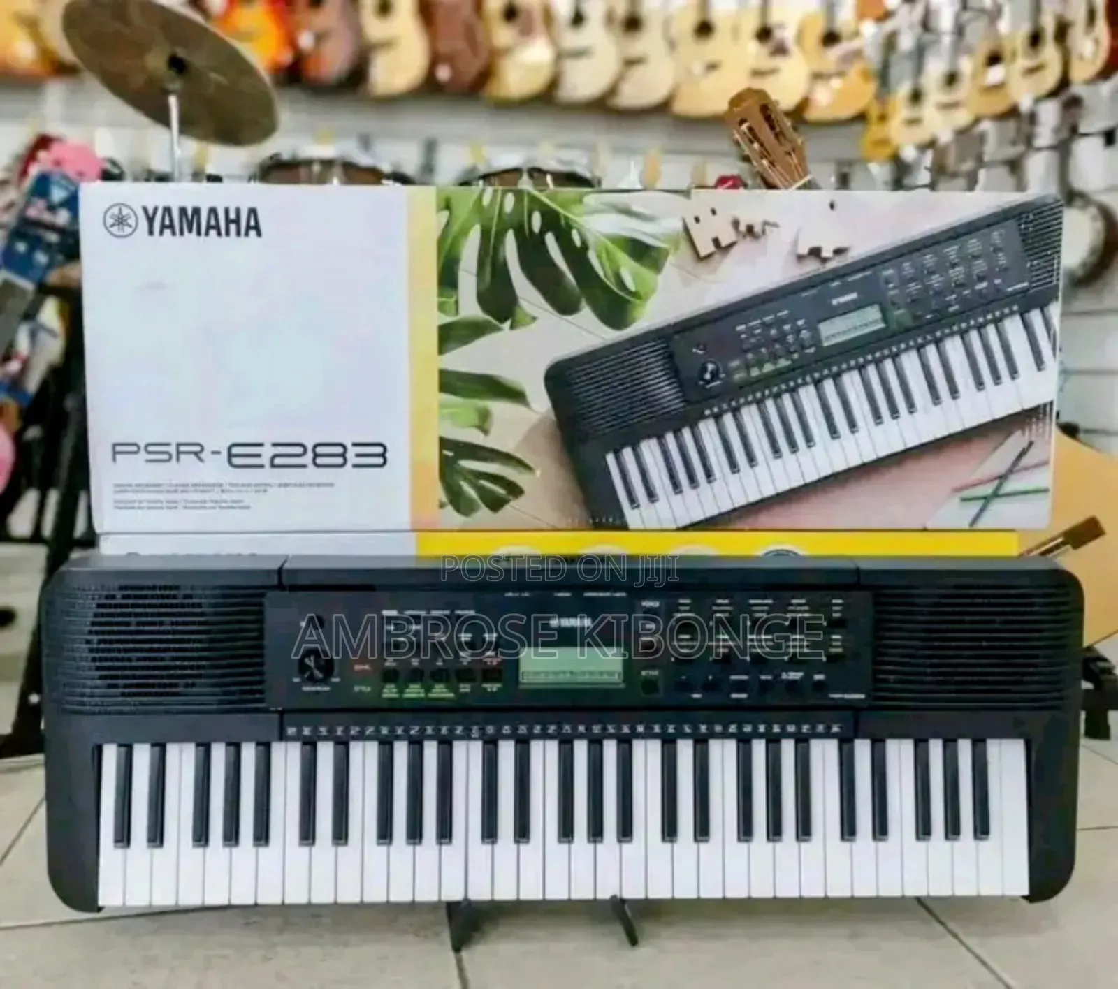 Original Yamaha PSR E283 LCD Display in-Buit Functions Piano
