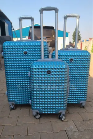 Coral Plastic Suitcases