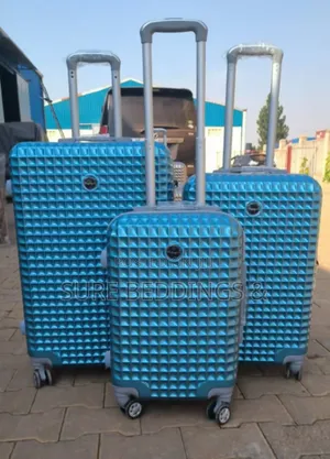 Coral Plastic Suitcases