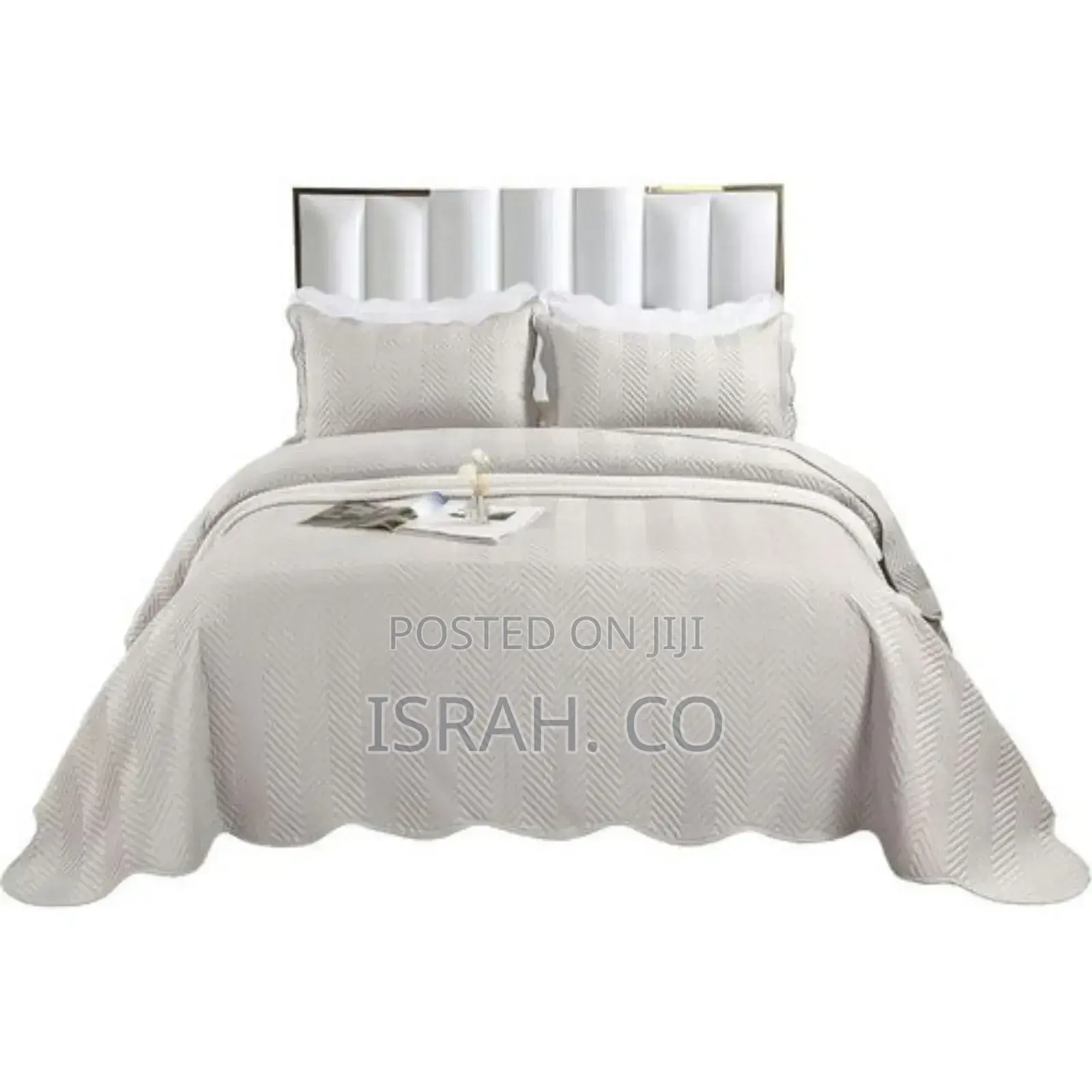 Bed Spread Set Grey