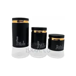 Food Storage Containers 3 Jars Organizer