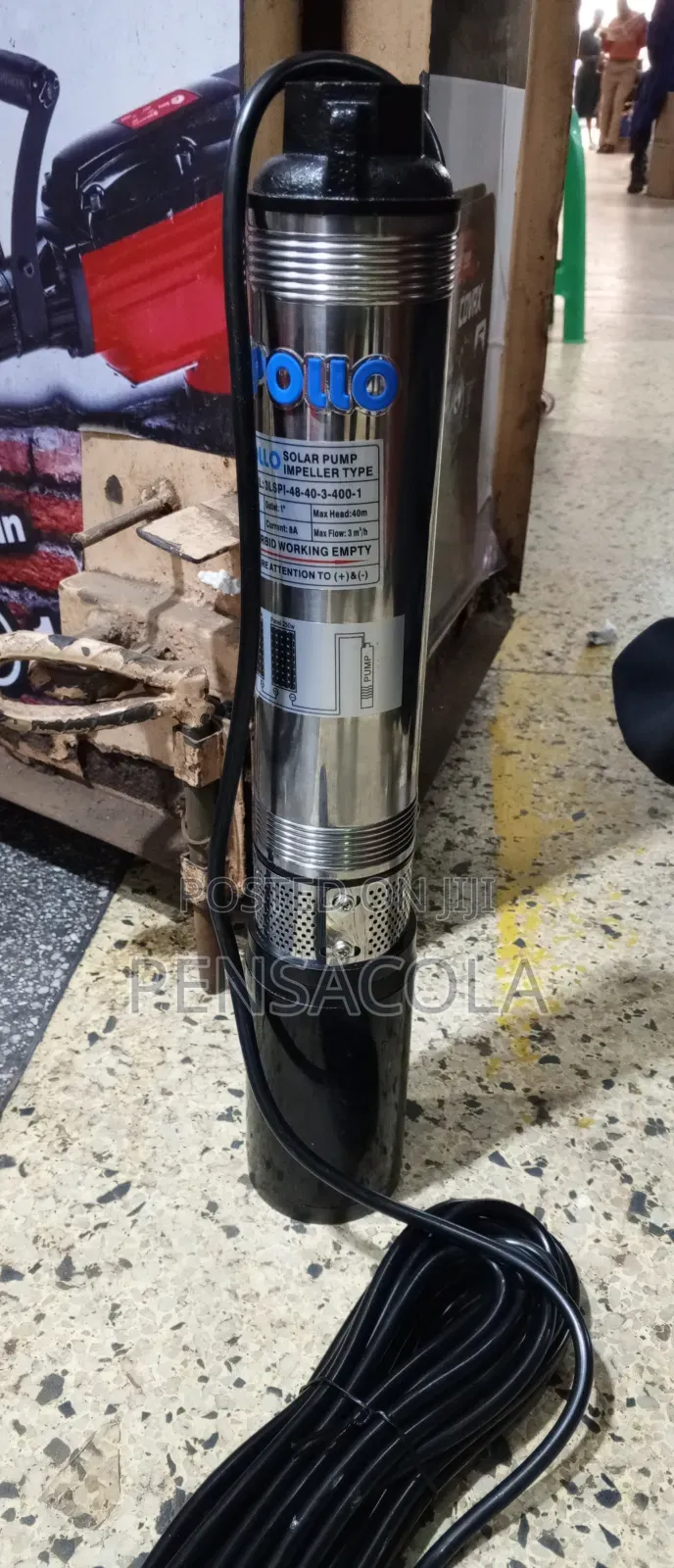 Solar 40m Submersible Pump