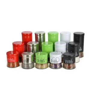 Multiple Coloured Stainless Steel Snack Storage Container