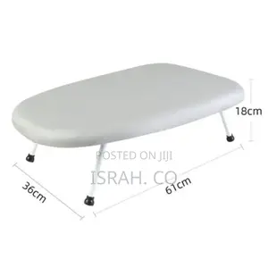 Desktop Small Bedroom Mini Table Ironing Board Light Gray
