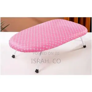 Pink Portable Foldable Ironing Board