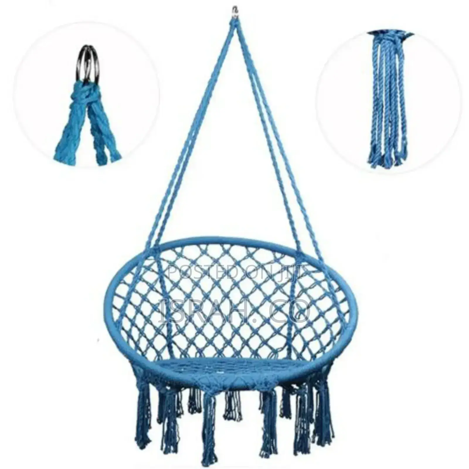 Blue Hanging Hammock Chair