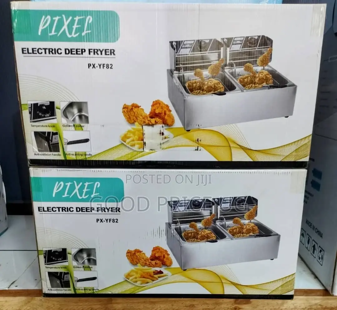 Pixel Double Electric Deep Fryer Fx-Yf82
