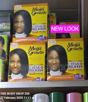 6pack Profectiv Mega Growth Anti-Damage No-Lye Relaxer Kit