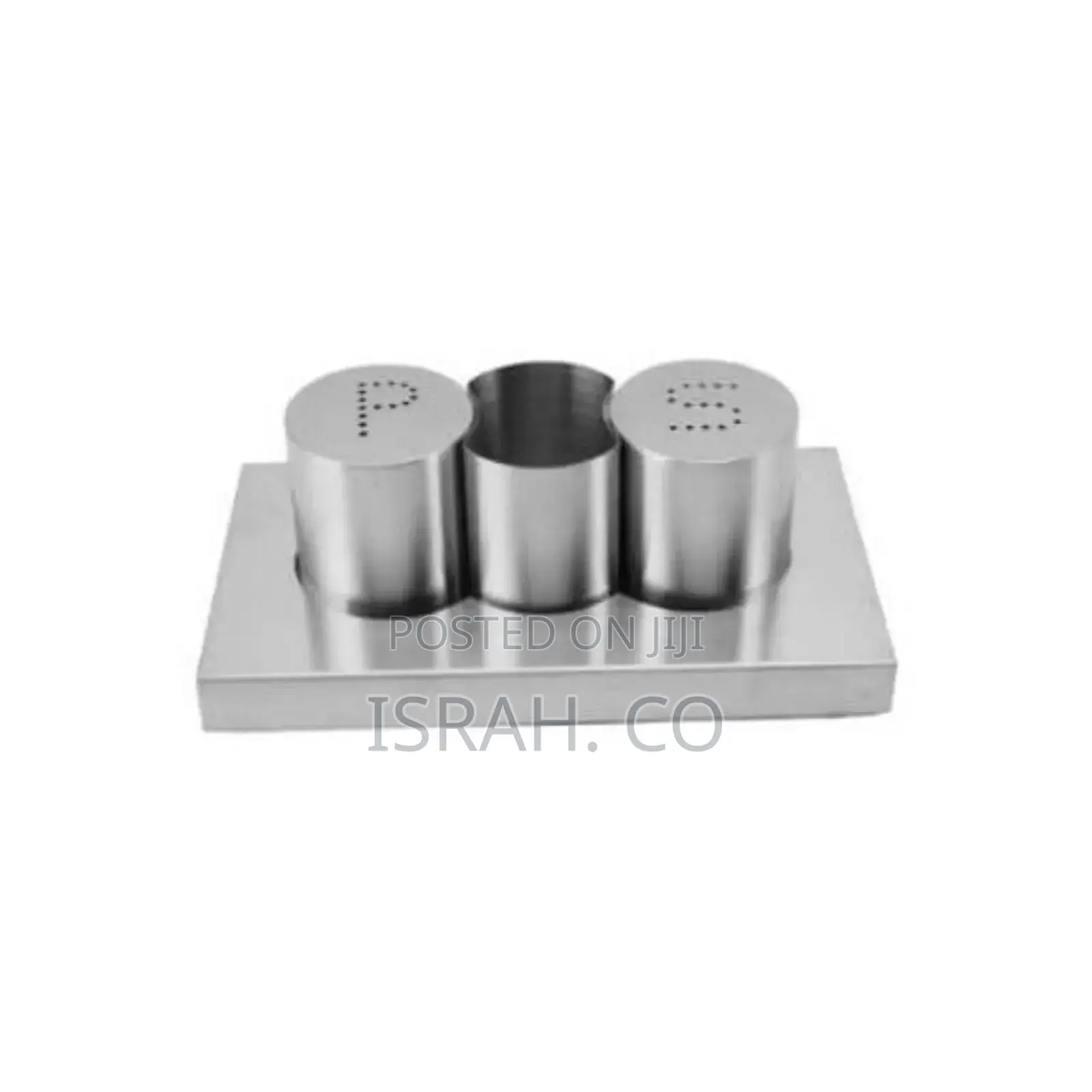 Stainless Table Set With Napkin Holder Toothpick Dispenser