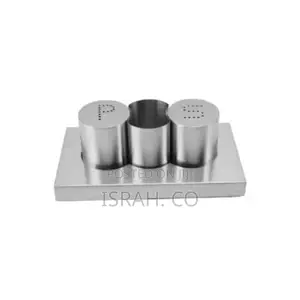 Stainless Table Set With Napkin Holder Toothpick Dispenser