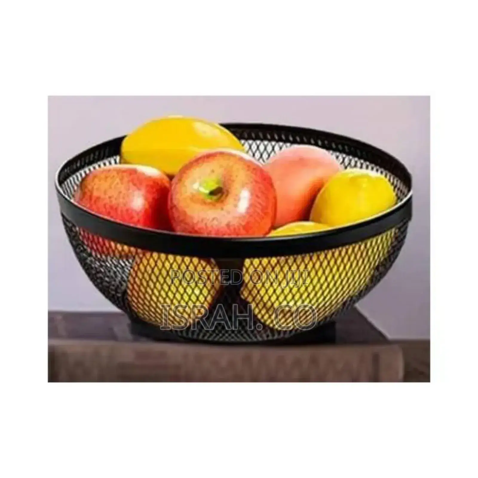 Modern Countertop Wire Fruit Basket Home Decor