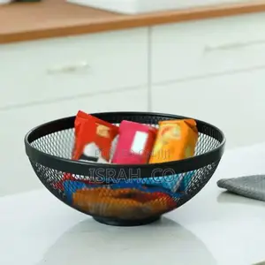 Modern Countertop Wire Fruit Basket Home Decor