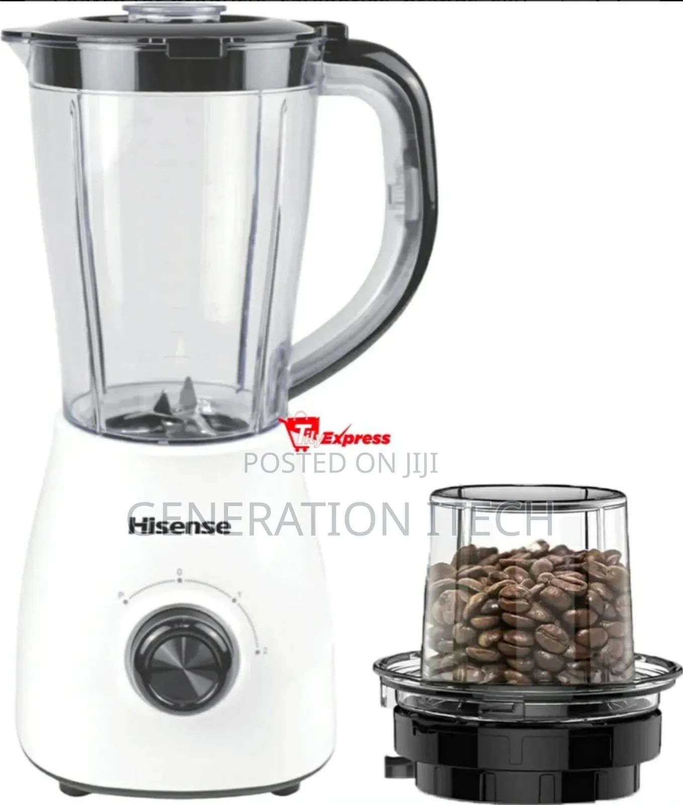 Hisense Blender With 2 Speed Control 1.5 L Jar -Stainless