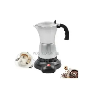 6 Cups, Electric Moca Pot Small, Italian Coffee Maker,300 Ml