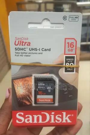 16gd Sandisk Ultra SDHC Uhs I Card Memorycard