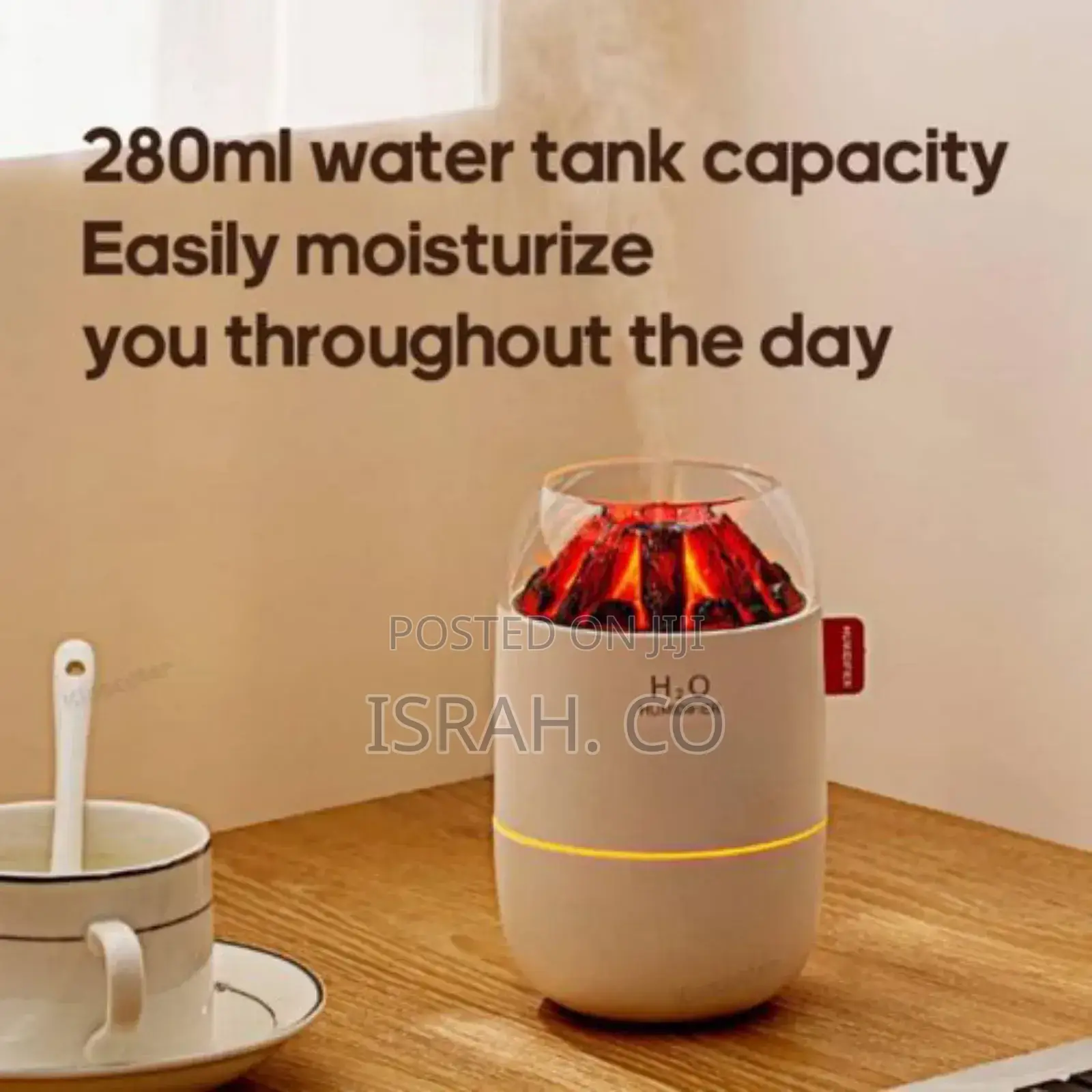 280ml Usb Powered Portable Mini Humidifier, Small Cool Mist