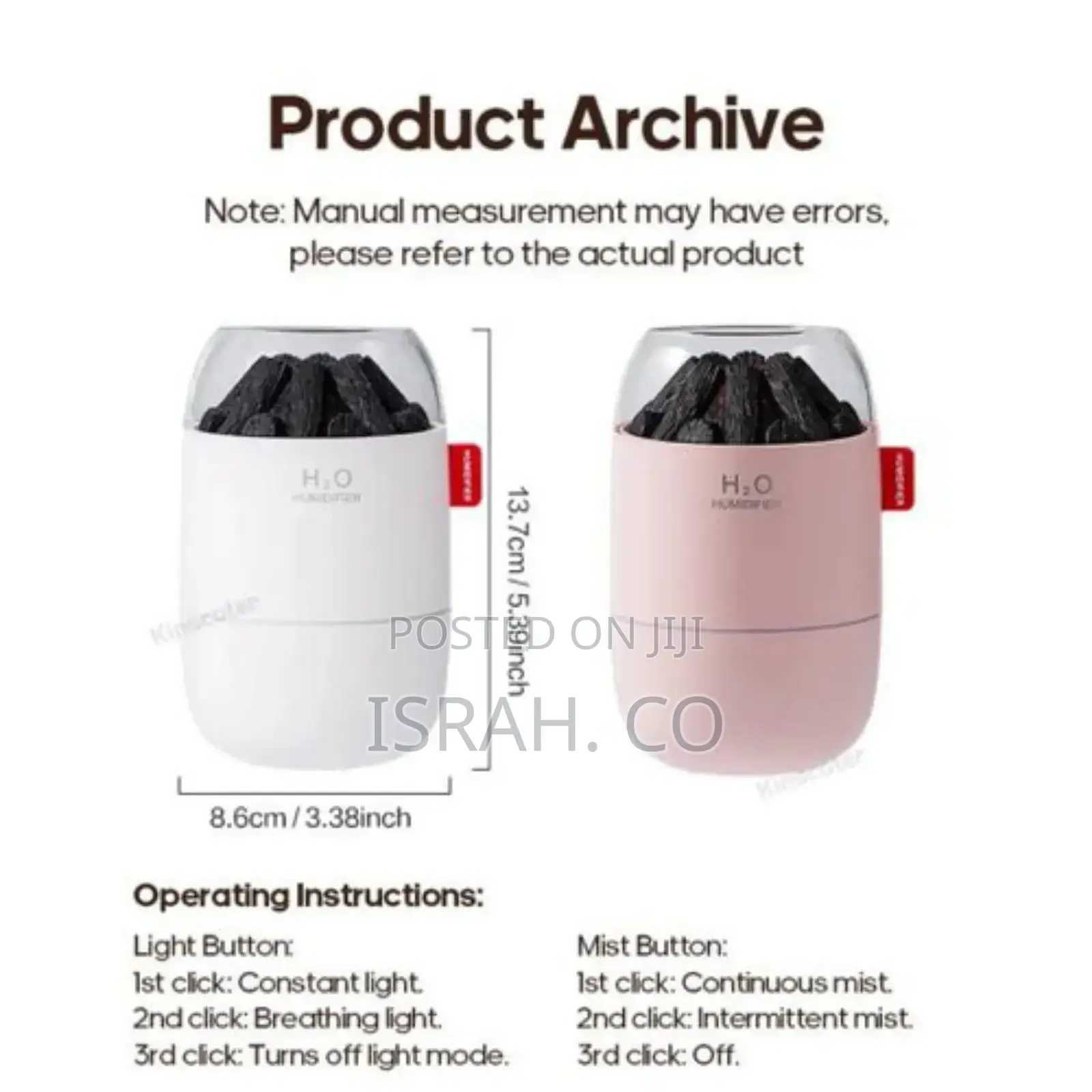 280ml Usb Powered Portable Mini Humidifier, Small Cool Mist