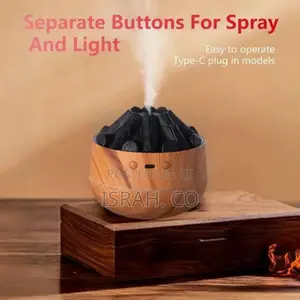 New Simulation 3d Mini Humidifier, Simulated Charcoal Fire