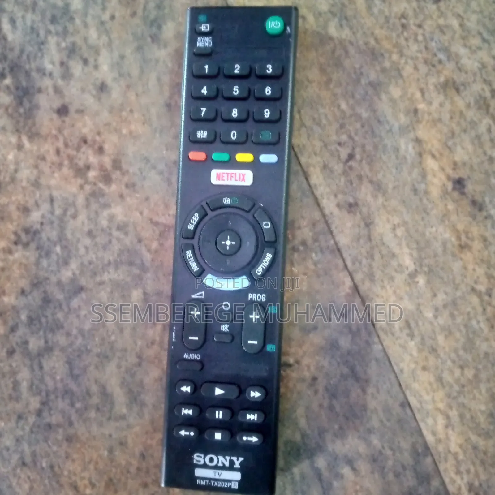 Remote Sony Tx202p