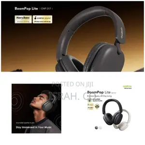 Oraimo Boompop Lite Enc Over-Ear Wireless Headphones Ohp-317