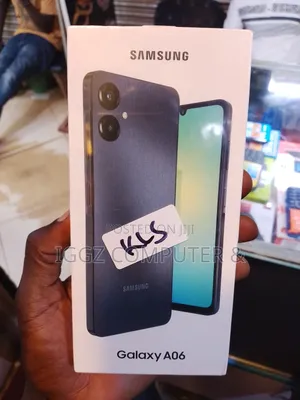 New Samsung Galaxy A06 128 GB Black