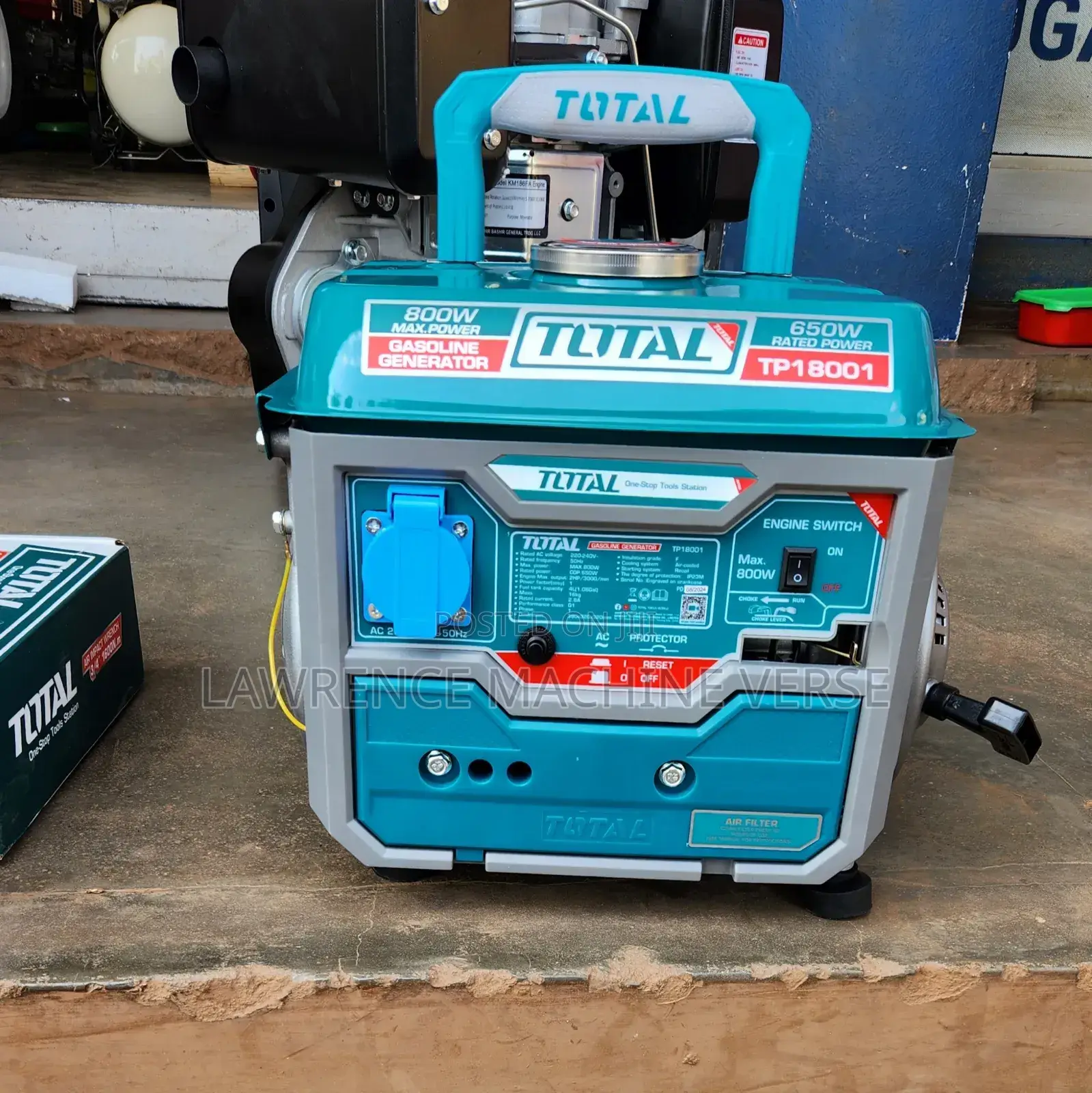 2 Stroke Gasoline Generator 800 Watts