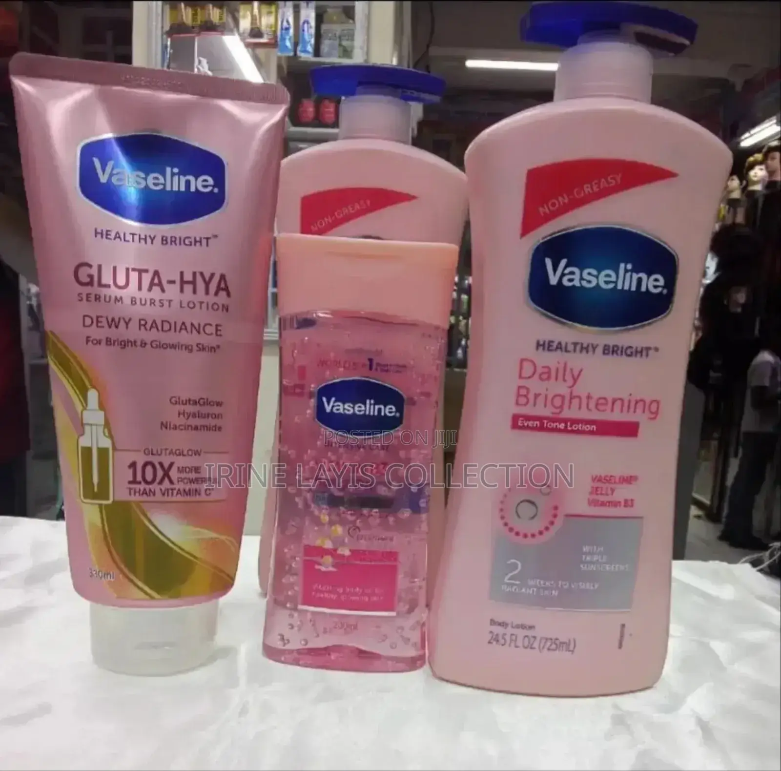 Vaseline Brightening Combo