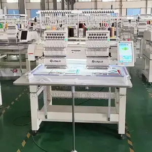 2 Head Embroidery Machine Double Heads