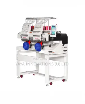 Mega 2 Heads Embroidery Machine
