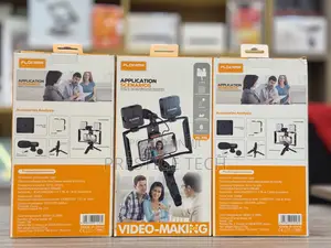 Plokama Video Making Kit Pk778 Dual Flash With Microphone For Vlogging