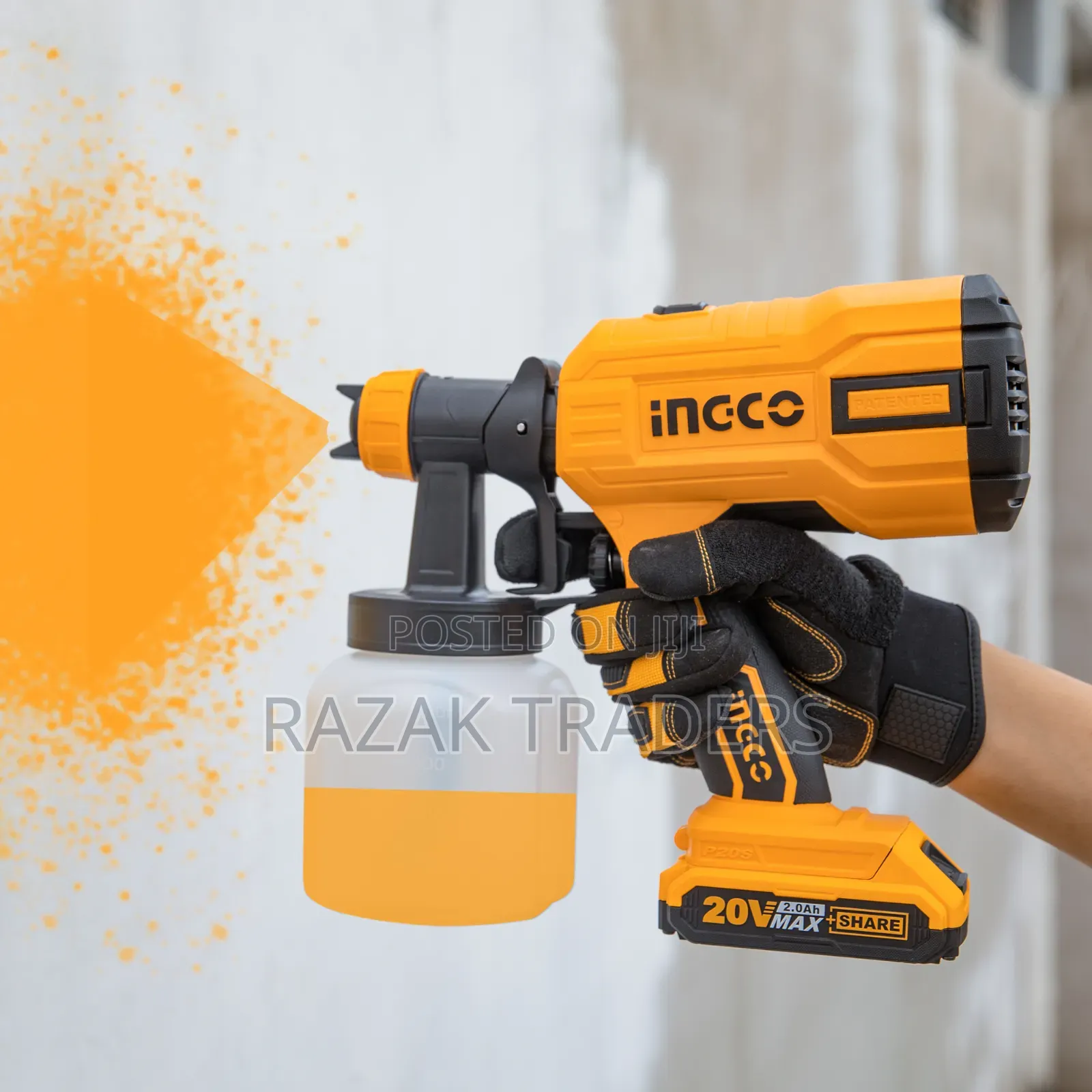 Ingco Cordless Paint Spray Gun