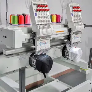 High Speed Computerized Sweater Embroidery 2 Heads Machine