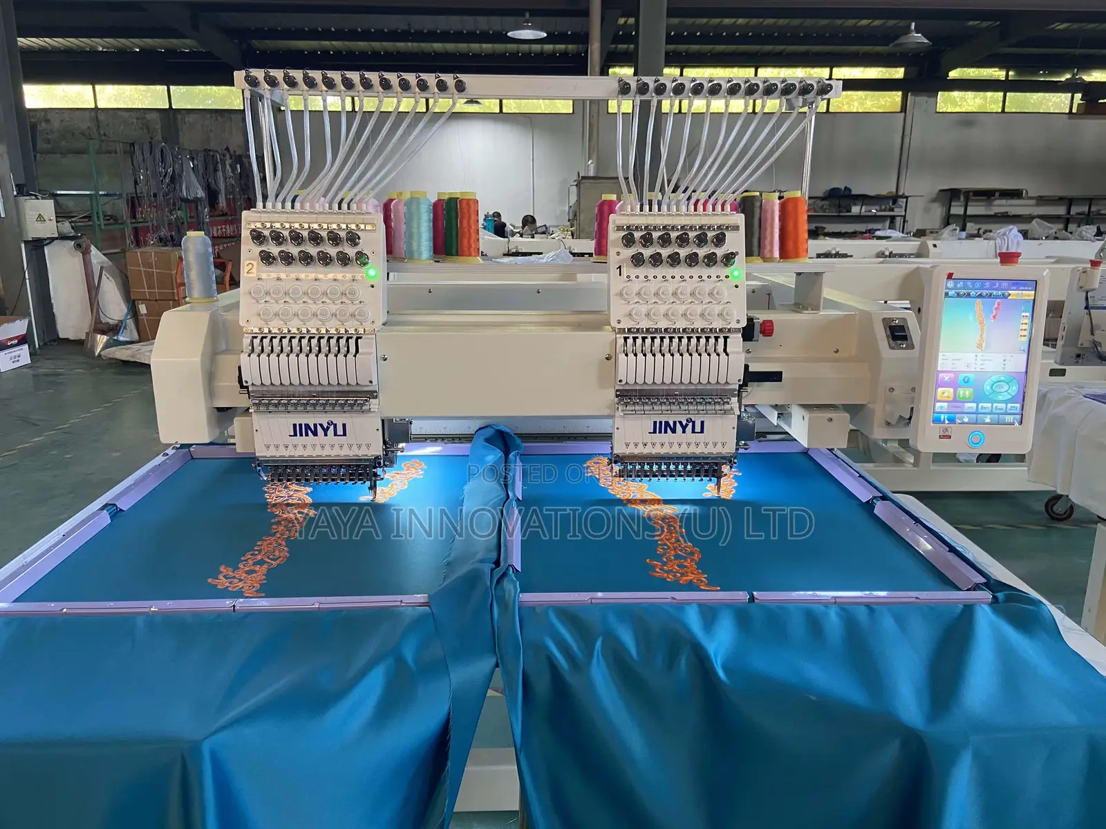 High Standard Twin Head Embroidery Machine