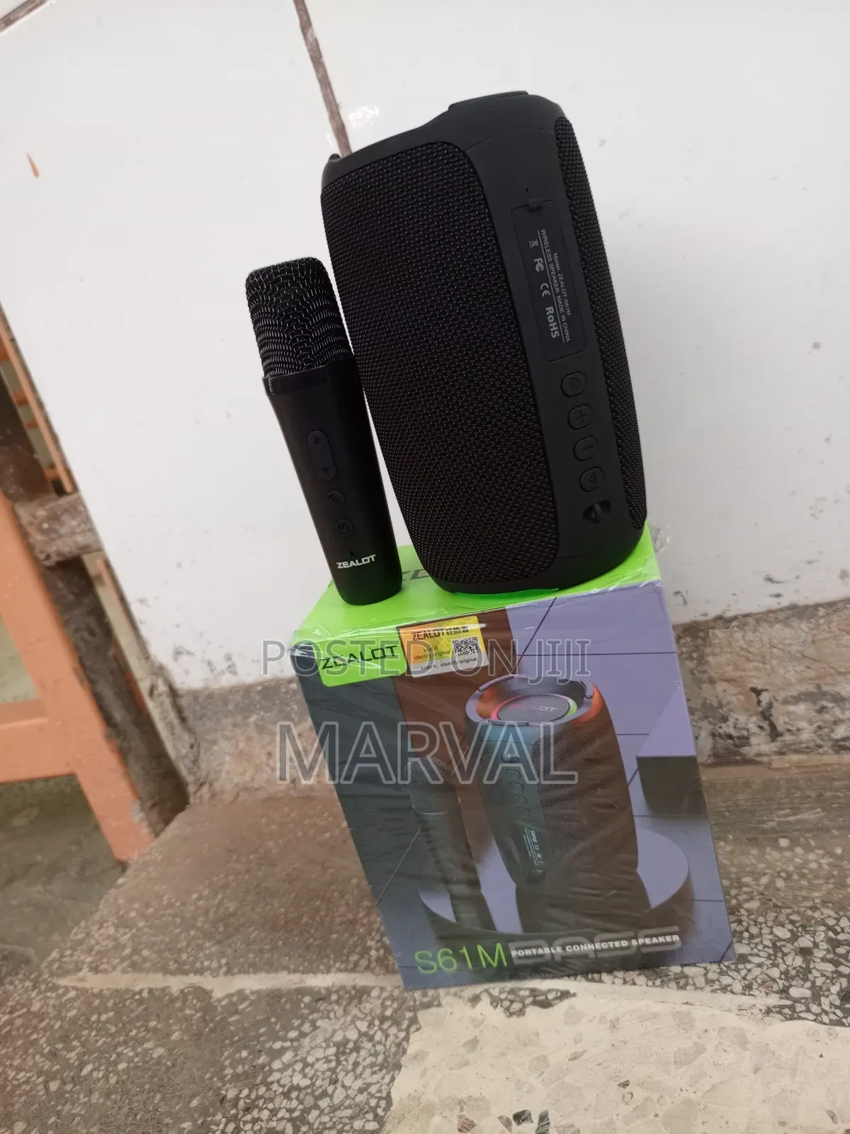 Zealot S61m Portable Wireless Speaker With Microphone