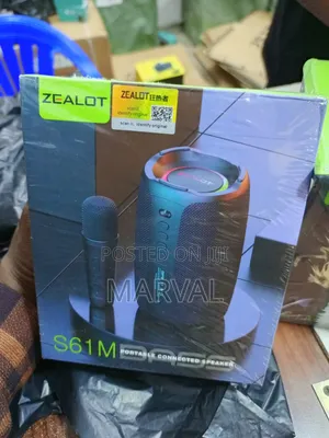 Zealot S61m Portable Wireless Speaker With Microphone