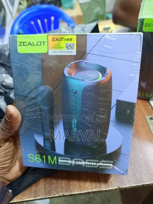 Zealot S61m Portable Wireless Speaker With Microphone