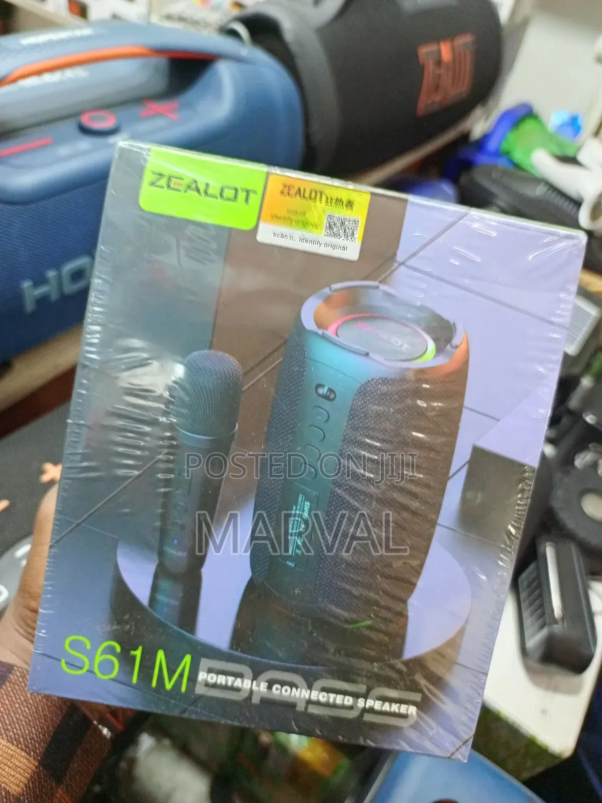 Zealot S61m Portable Wireless Speaker With Microphone