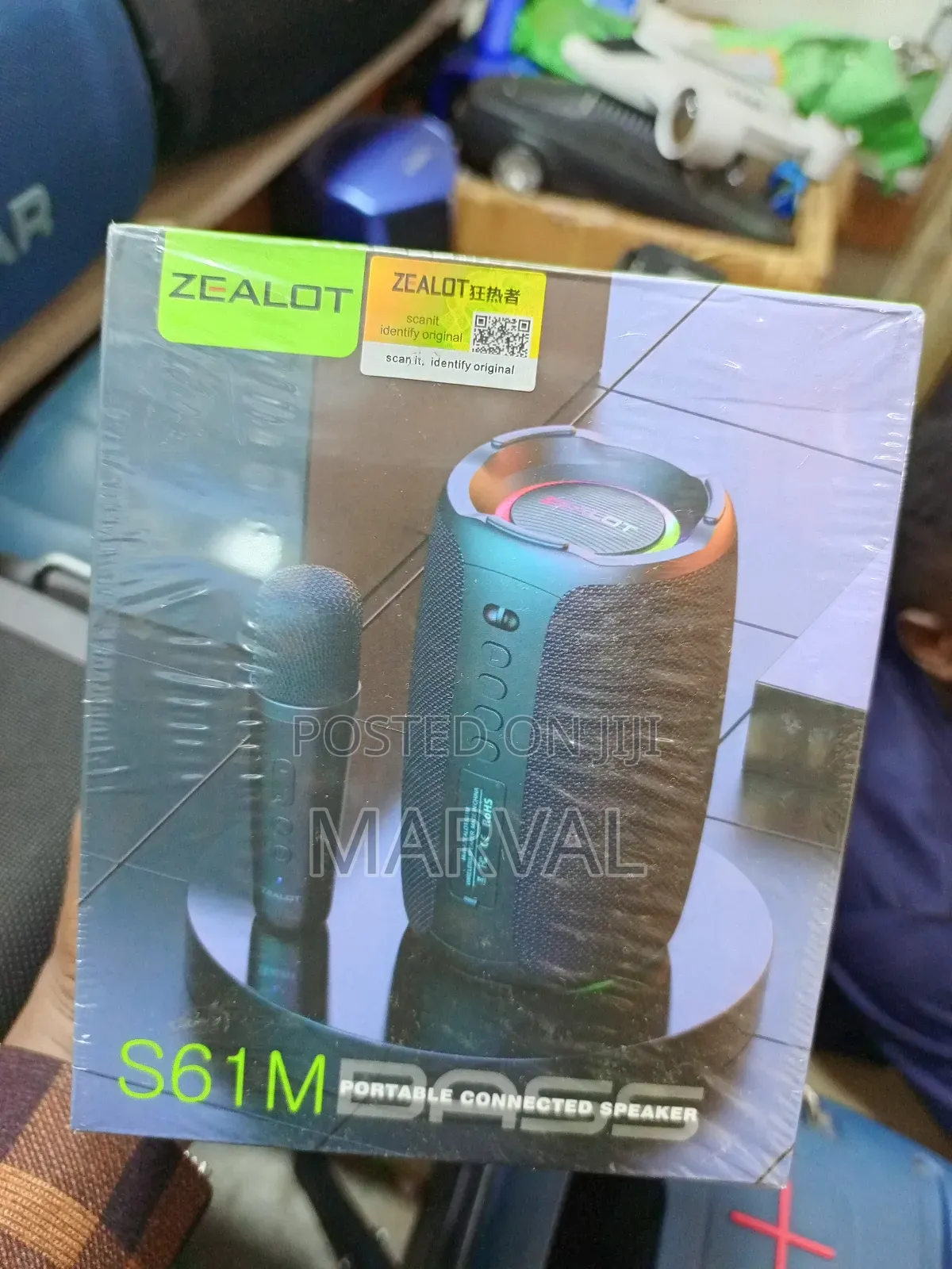 Zealot S61m Portable Wireless Speaker With Microphone