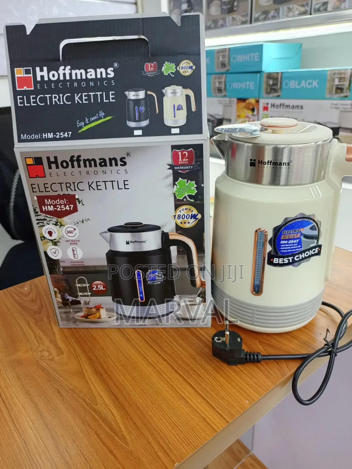 Milk and Tea Boiling Kettle/ Pacolator 2.5l