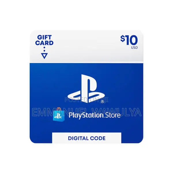 $10 Usa Playstation Store Gift Card (Digital)
