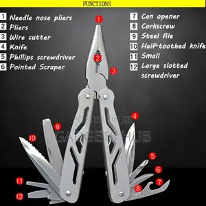 Multifunctional Pliers Pocket Knife Mini Folding Swiss Tool