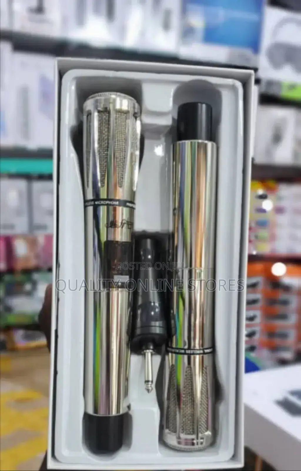 Gold Wireless Microphone