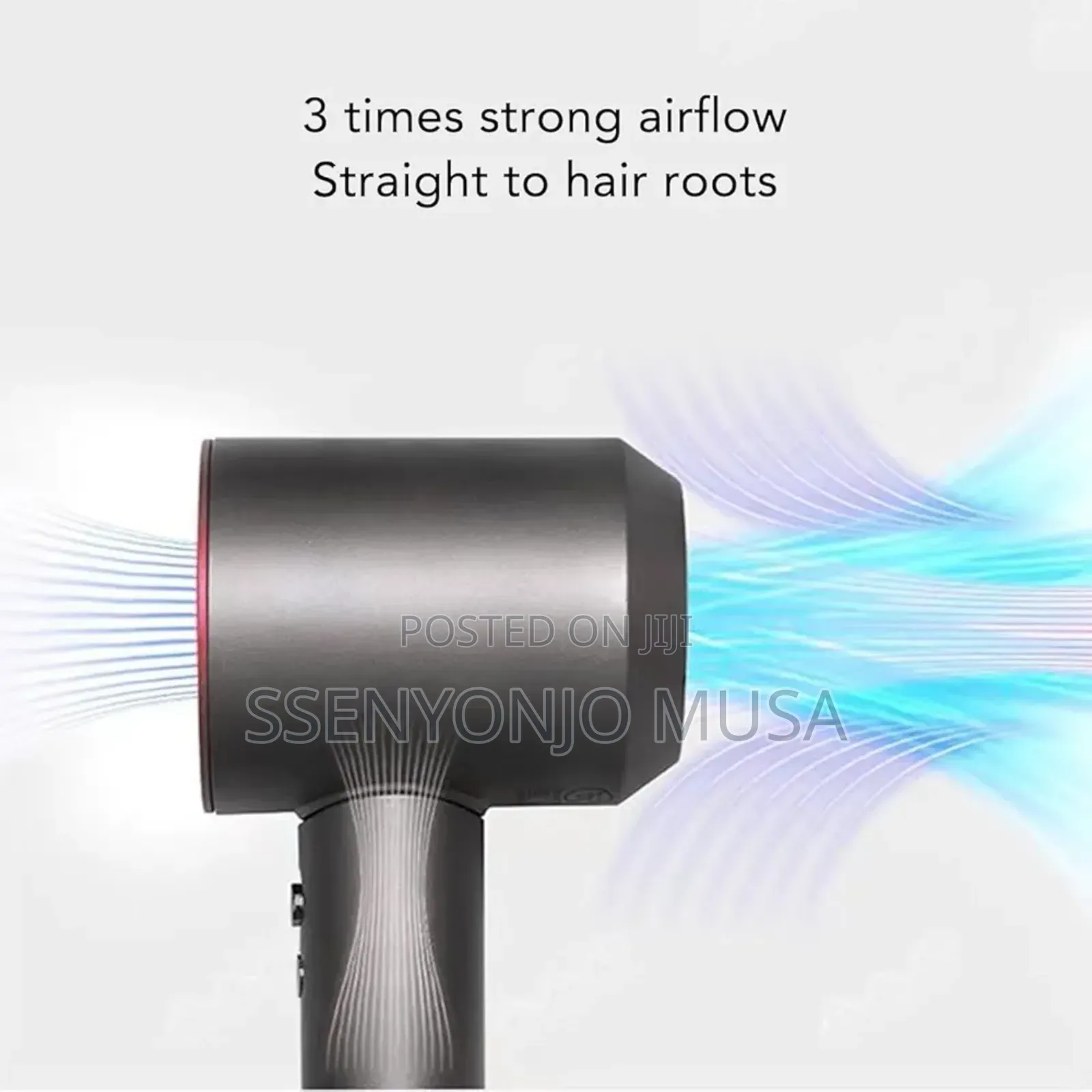 Portable Leafless Hair Drier - Fast-Drying And