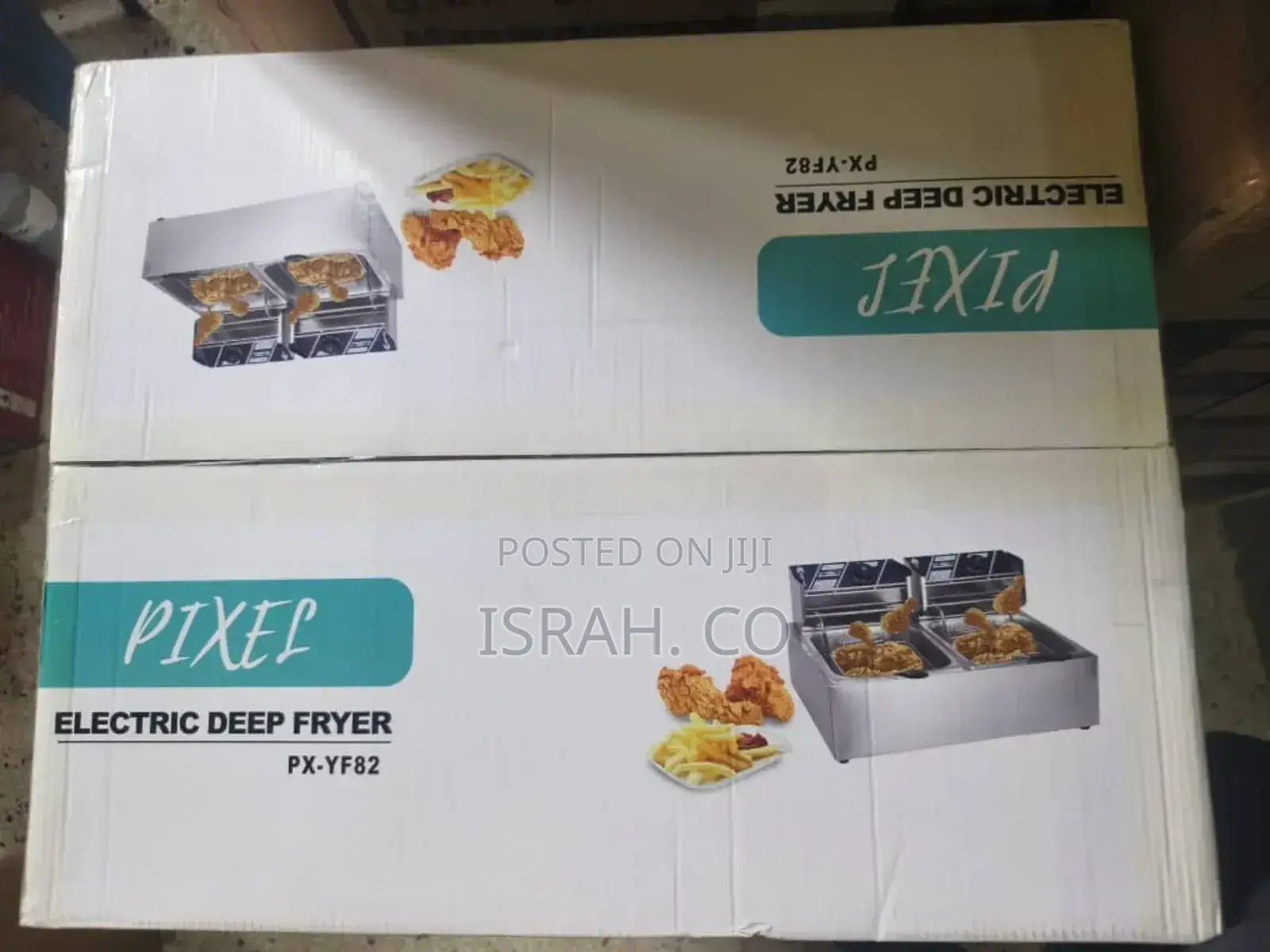 Pixel 6 Litres Commercialdeep Fryer Stainless Steel - Silver