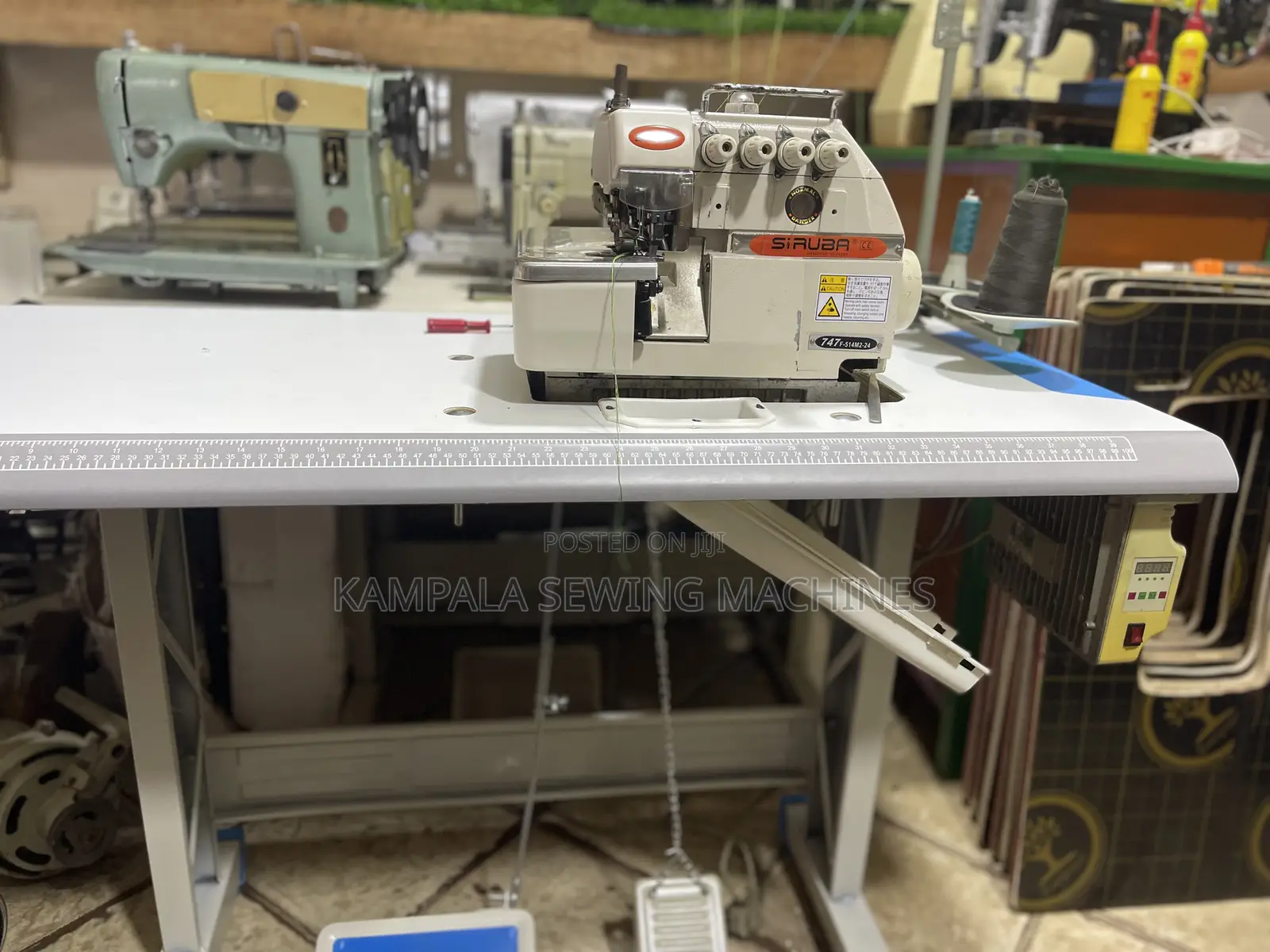 Siruba Computerised Industrial Overlock Sewing Machines Full