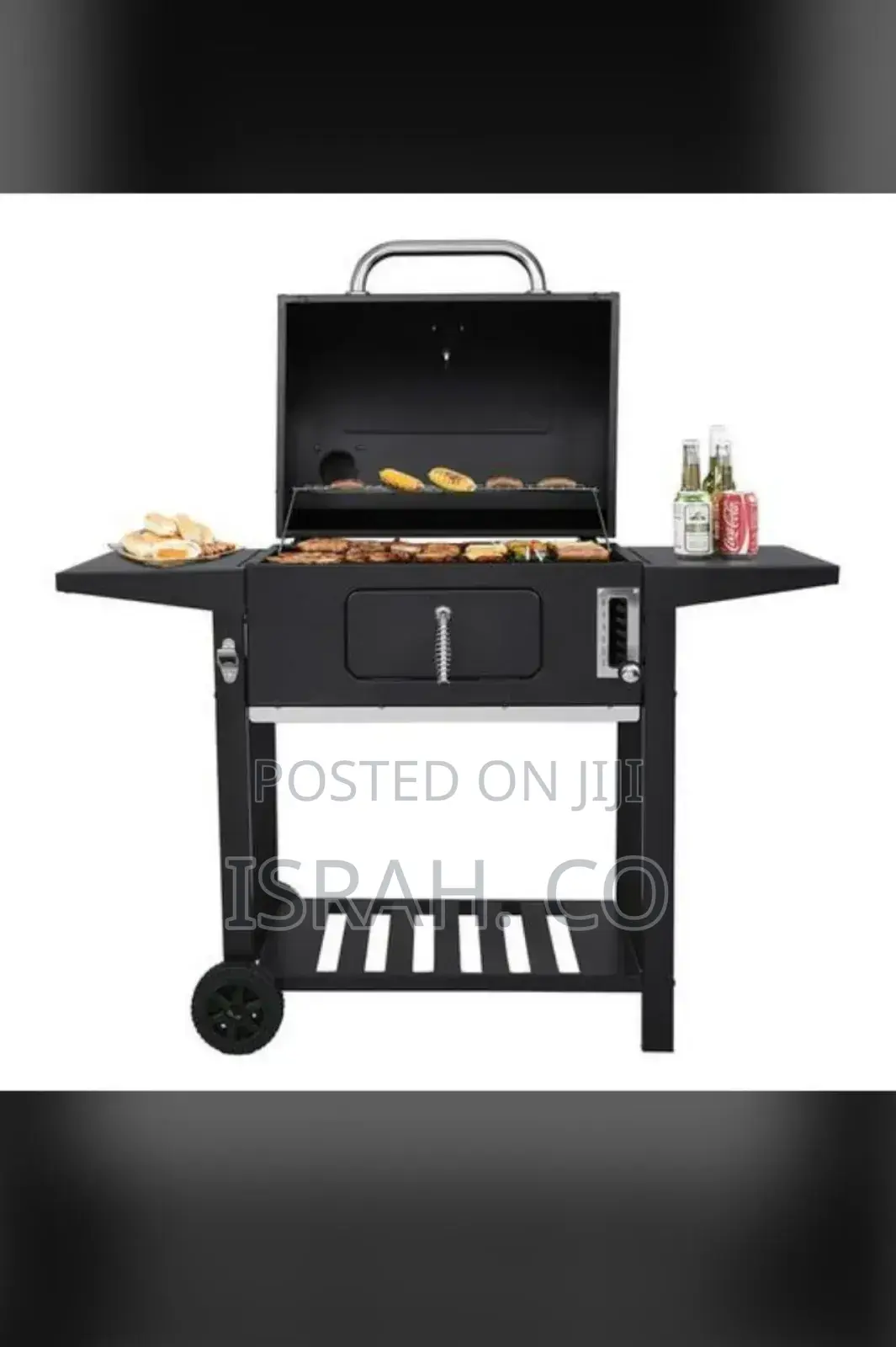 Outdoor Cooking Patio Backyard Camping Picnics -Black